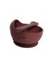 BABY 01565 Silikoninis dubenėlis su siurbtuku ir šaukštu Elderberry