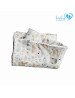 BABY 01622 Antklodė ir pagalvė 65x75 25x30 Owl Glade