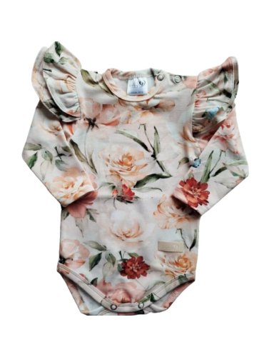 BABY 01655 Kūdikių kostiumėlis ilgomis rankovėmis Powder Rose 68/74