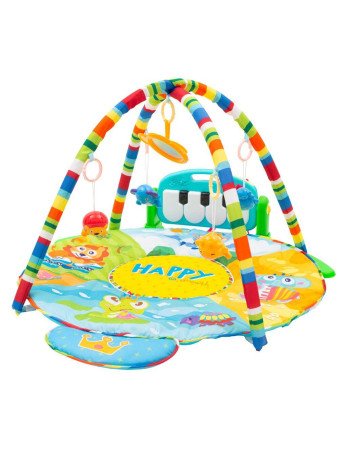 BABY MIX 46210 Mokomasis kilimėlis su "Safari" pianinu 38649