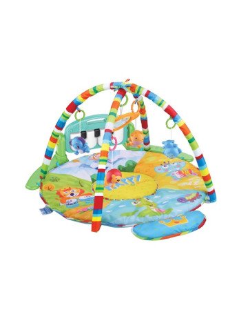 BABY MIX 46210 Mokomasis kilimėlis su "Safari" pianinu 38649