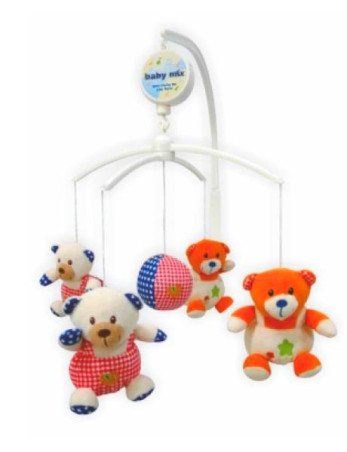 BABY MIX TK/362M meškiukų karuselė 14309