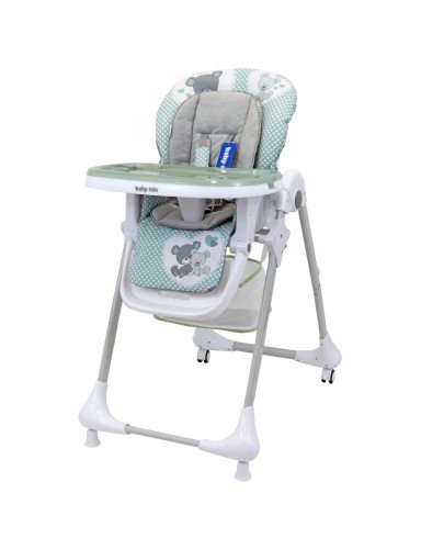 BABY MIX UR-YQ-B003S Maitinimo kėdutė kūdikiams žalia 39653-Maitinimo kėdutės-Vaiko kambarys