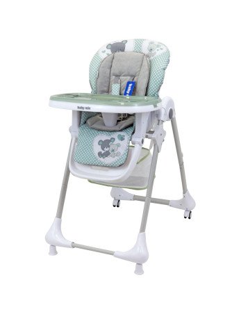 BABY MIX UR-YQ-B003S Maitinimo kėdutė kūdikiams žalia 39653-Maitinimo kėdutės-Vaiko kambarys