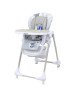 BABY MIX UR-YQ-B003S Maitinimo kėdutė kūdikiui pilka 39507-Maitinimo kėdutės-Vaiko kambarys