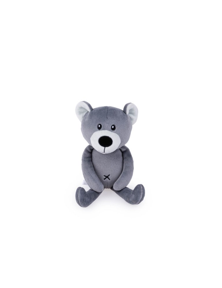 BALIBAZOO BB 82002 Meškiukas meškiukas prisiglausti pilkas 19cm