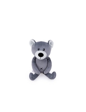 BALIBAZOO BB 82002 Meškiukas meškiukas prisiglausti pilkas 19cm