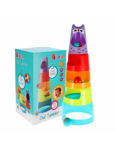 BAM BAM 383564 Mokomoji piramidinė pelytė su kamuoliu