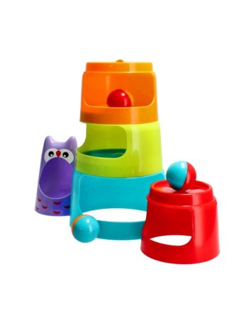 BAM BAM 383564 Mokomoji piramidinė pelytė su kamuoliu