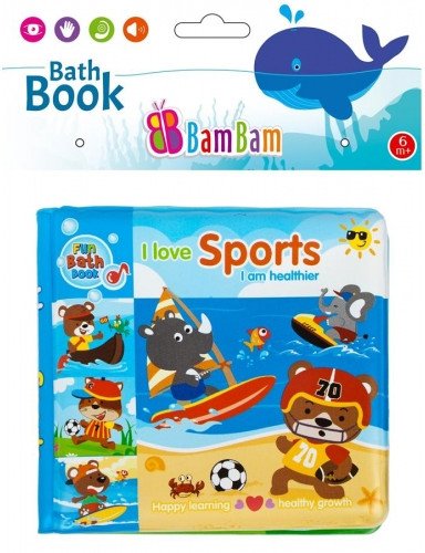 BAM BAM 432484 Sportinė vonios knyga