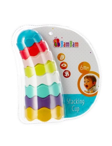 BAM BAM 466616 Stacking cups 8pc.