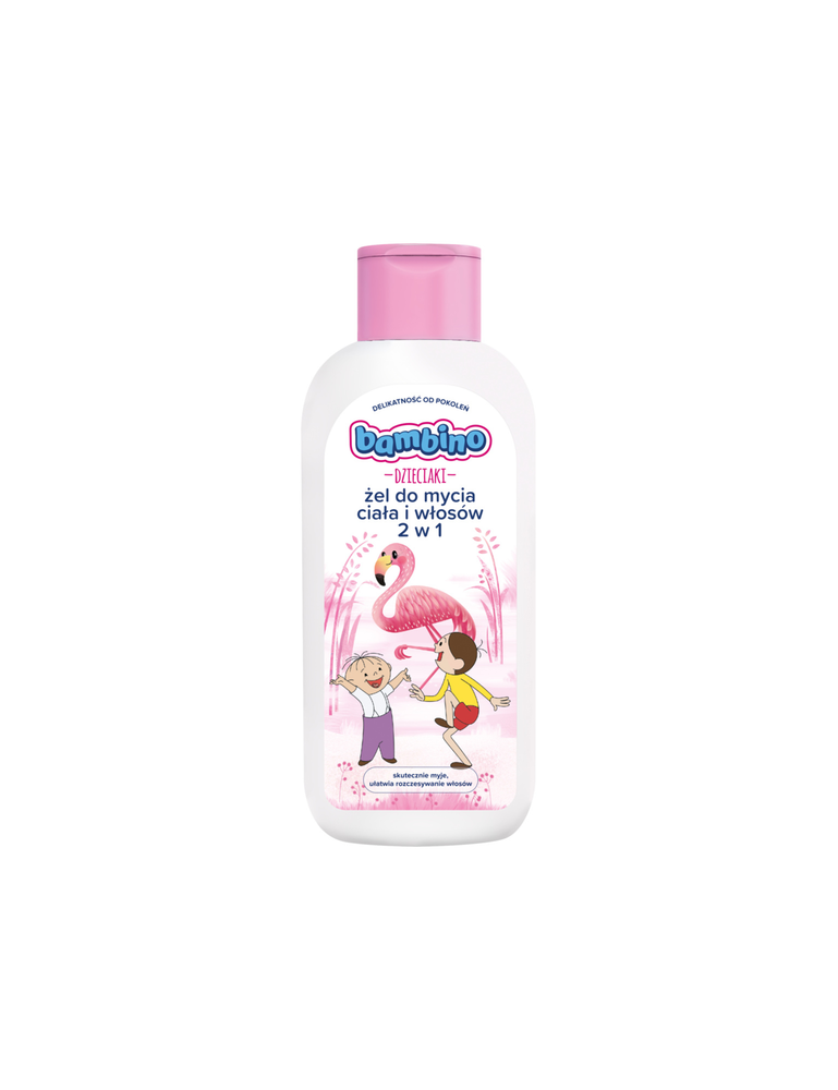 BAMBINO 83671 Kūno ir plaukų plovimo gelis 2in1 400ml