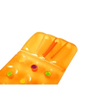 BESTWAY 43014 Pripučiamas paplūdimio čiužinys oranžinis 1.88x71-Čiužiniai-Kūdikių lovytės ir čiužiniai