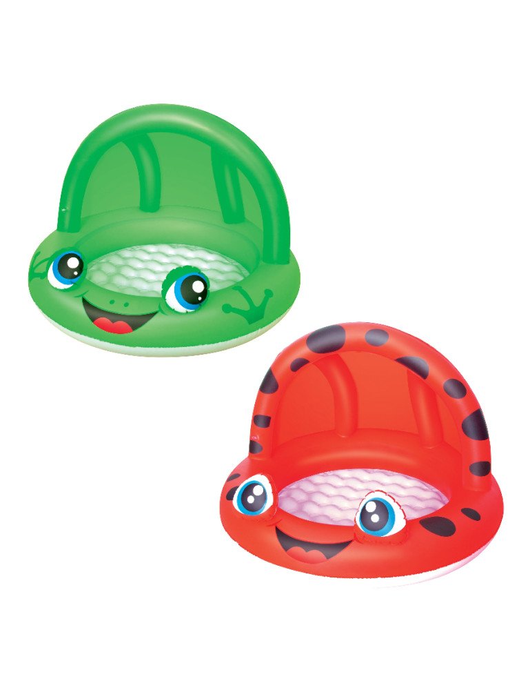 BESTWAY 52189 Frog/Biedronchka 97x66cm baseinas su stogeliu