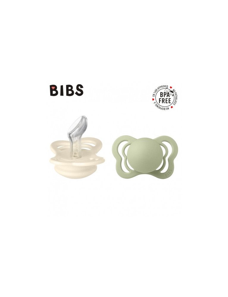 BIBS 1710309 COUTURE IVORY & SAGE M manekenas 2 vnt