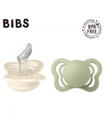 BIBS 1710309 COUTURE IVORY & SAGE M manekenas 2 vnt