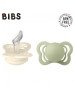 BIBS 1710309 COUTURE IVORY & SAGE M manekenas 2 vnt