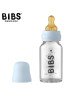 BIBS 5013231 Stiklinis buteliukas nuo kolkos 110 ml Baby Blue