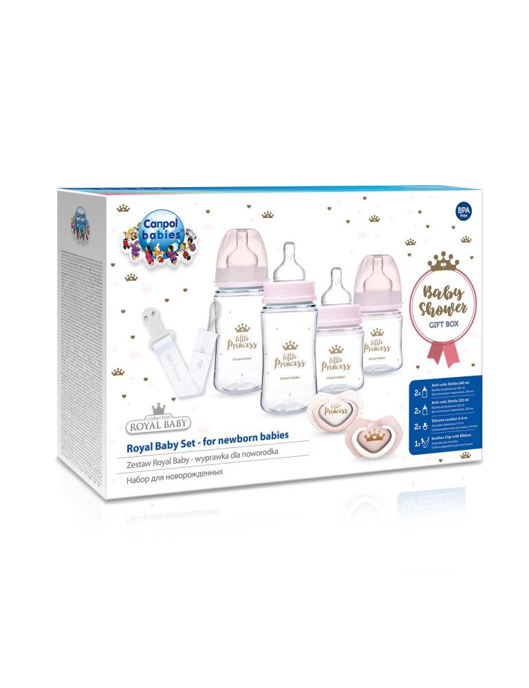 CANPOL 0294 Royal Baby rinkinys mergaitei