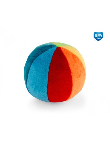 CANPOL 2/890 Minkštas žaislas su barškučiu Kamuoliukas