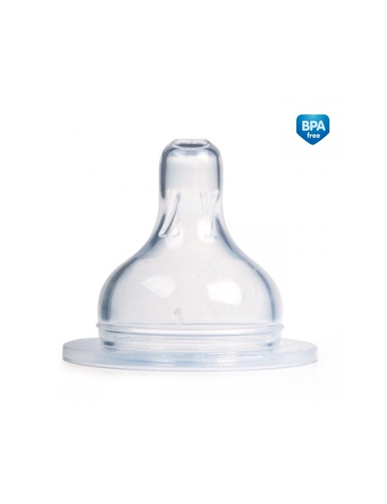 CANPOL 21/719 Čiulptukai plačiakakliams buteliukams EasyStart silikoniniai mini 1 vnt