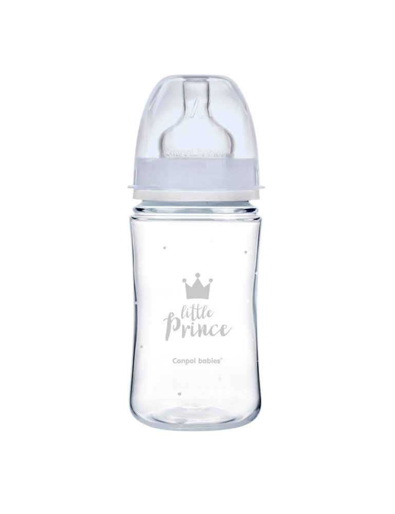 CANPOL 35/234 Plataus kaklelio buteliukas nuo kolkos 240ml Easy Star Karališkai mėlynas