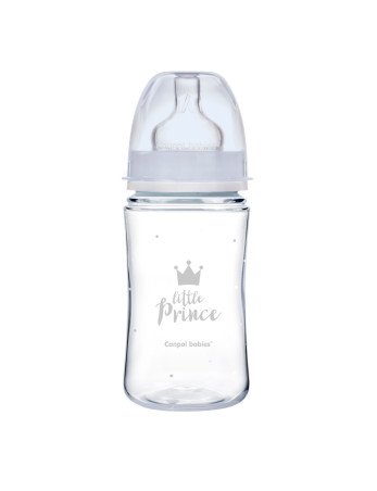 CANPOL 35/234 Plataus kaklelio buteliukas nuo kolkos 240ml Easy Star Karališkai mėlynas