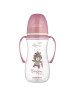CANPOL 35/241 Antikolikinis buteliukas 300 ml EasyStart Bonjour Paris rožinis