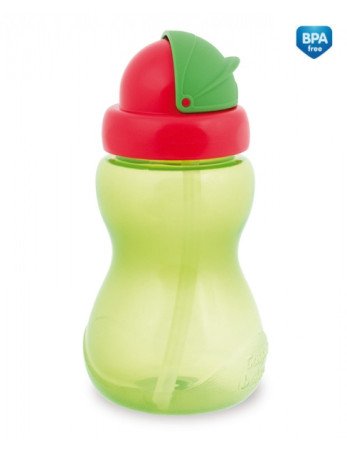 CANPOL 56/109 Sportinis buteliukas su sulankstomu vamzdeliu, mažas, žalias*