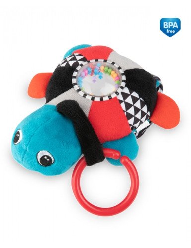 CANPOL 68/070 Mokomasis žaislas su muzikine dėžute ir švieselėmis Jūrų vėžlys turkio spalvos