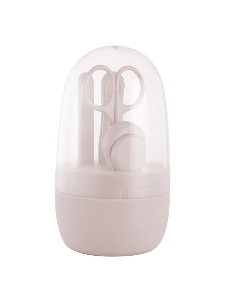 CANPOL 9/814 Kūdikių ir vaikų nagų priežiūros rinkinys rožinės spalvos