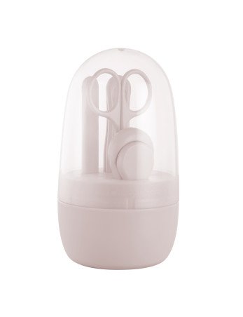 CANPOL 9/814 Kūdikių ir vaikų nagų priežiūros rinkinys rožinės spalvos