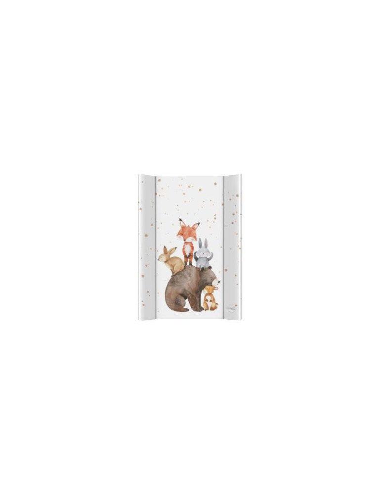 CEBA 102-000-783 Minkštas profiliuotas trumpas persirengimo stalas 50x70 Basic Forest Friends