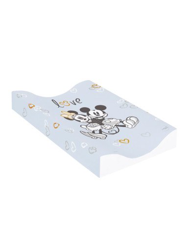 CEBA 104-127-665 "Cosy" 50x70 minkštas profiliuotas persirengimo stalas "Disney Minnie & Mickey Blue "*