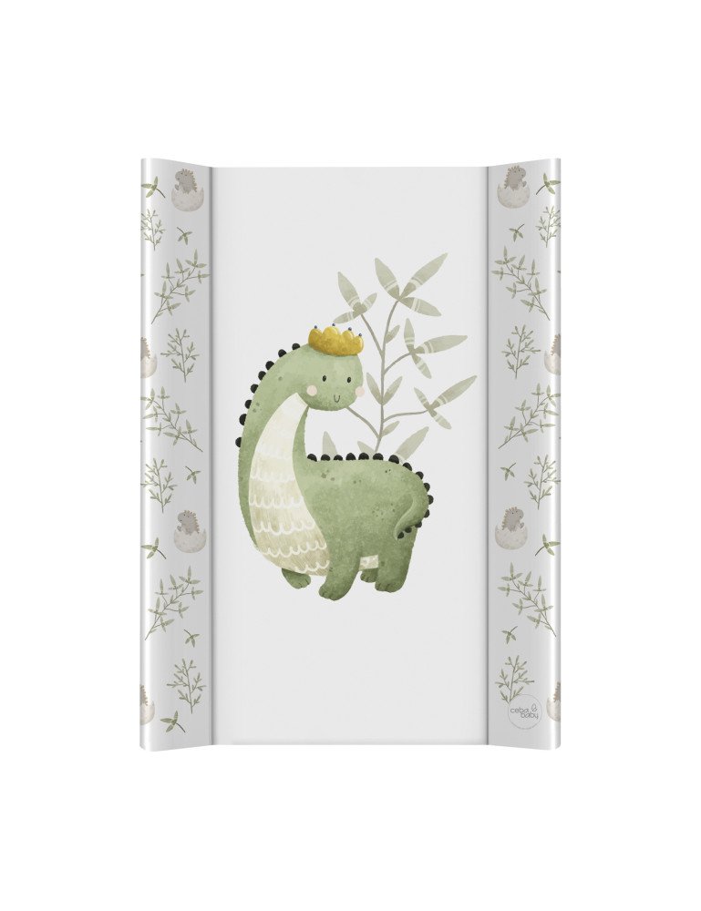 CEBA 204-000-755 Trumpas 50x70 Ultra Light Dino King persirengimo stalas su kieta nugarėle-Vystymo lentos ir paklotai-Baldai ir CEBA 204-000-755 Trumpas 50x70 Ultra Light Dino King persirengimo stalas su kieta nugarėle-Vystymo lentos ir paklotai-Baldai ir
