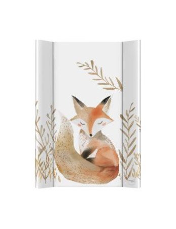 CEBA 216-000-787 Trumpas 50x70 Basic Red Fox persirengimo stalas su kieta nugarėle-Vystymo lentos ir paklotai-Baldai ir kiti pri