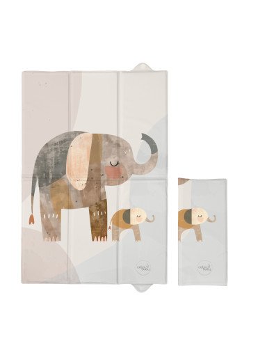 CEBA 305-000-781 Sulankstomas persirengimo kilimėlis 40x60 Basic Elephant Family-Vystymo lentos ir paklotai-Baldai ir kiti priet