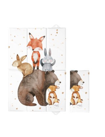 CEBA 305-000-783 Sulankstomas persirengimo kilimėlis 40x60 Basic Forest Friends-Vystymo lentos ir paklotai-Baldai ir kiti prieta