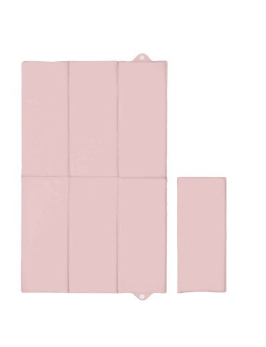 CEBA 307-000-129 Sulankstomas didelis 50x80 dydžio pervystymo kilimėlis Basic Pink*-Vystymo lentos ir paklotai-Baldai ir kiti pr