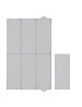 CEBA 307-000-270 Sulankstomas didelis 50x80 dydžio pervystymo kilimėlis Basic Grey*-Vystymo lentos ir paklotai-Baldai ir kiti pr