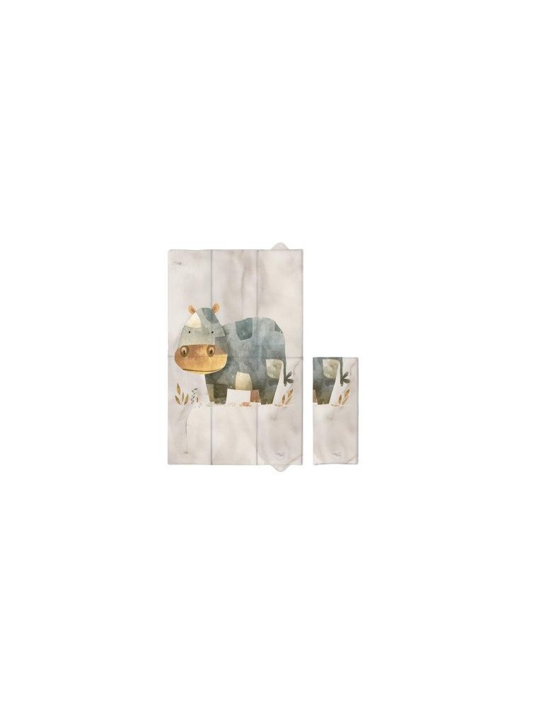 CEBA 307-000-780 Sulankstomas didelis 50x80 dydžio pervystymo kilimėlis Basic Cosy Hippo-Vystymo lentos ir paklotai-Baldai ir ki CEBA 307-000-780 Sulankstomas didelis 50x80 dydžio pervystymo kilimėlis Basic Cosy Hippo-Vystymo lentos ir paklotai-Baldai ir ki