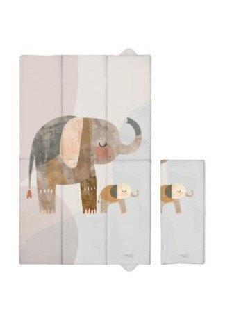 CEBA 307-000-781 Sulankstomas didelis persirengimo kilimėlis 50x80 Basic Elephant Family-Vystymo lentos ir paklotai-Baldai ir ki