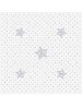 CEBA 308-066-260 Mažiau netvarkos kilimėlis 120x120 Stars pilka
