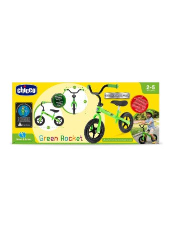 CHICCO Balansinis dviratis Green Rocket 00001716050000-Balansiniai dviratukai-Dviratukai ir triratukai