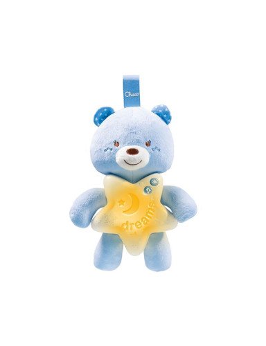 CHICCO 00009156200000 Mėlynas miego meškiukas