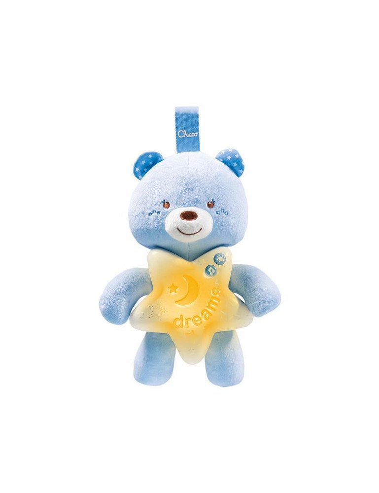 CHICCO 00009156200000 Mėlynas miego meškiukas