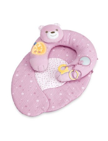 CHICCO 00009829100000 Lizdas su pagalvėle rožinės spalvos