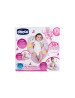 CHICCO 00009829100000 Lizdas su pagalvėle rožinės spalvos