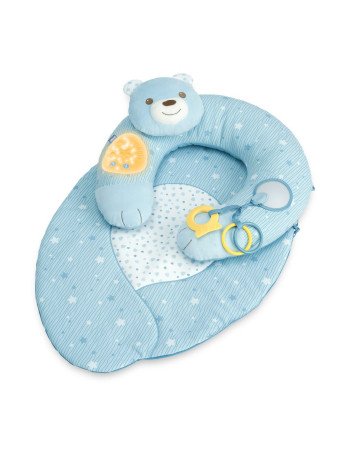 CHICCO 00009829200000 Lizdas su pagalvėle mėlynas
