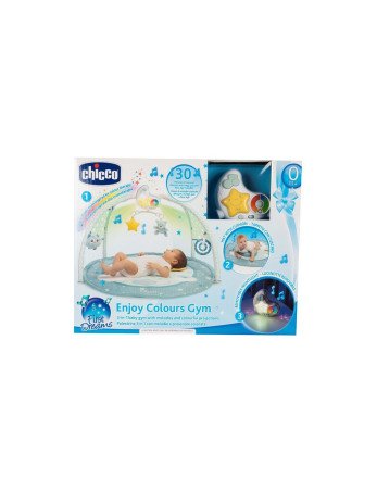 CHICCO 00009866200000 Kūdikių kilimėlis 3in1 mėlynas